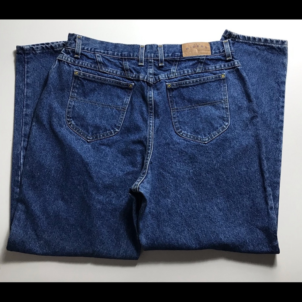 Women’s Vintage Riders By Lee Tapered Jeans Medium Wash Size 18 Union Made Pants
